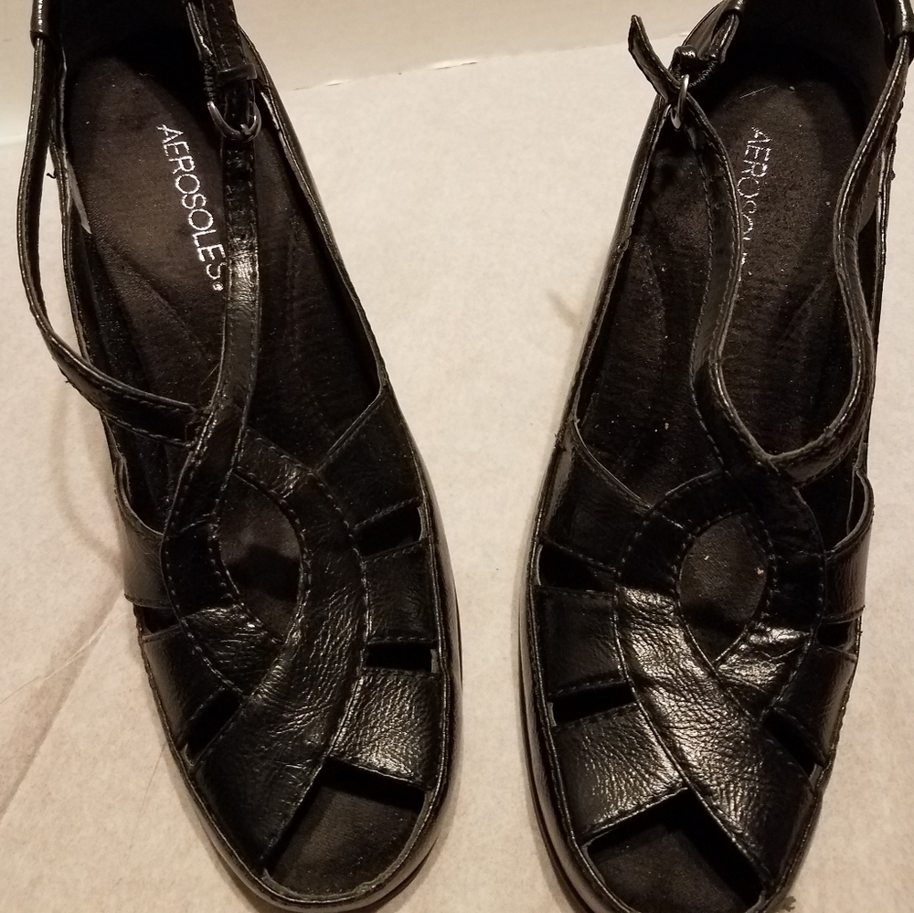 AEROSOLES HEELED SANDALS SZ 9